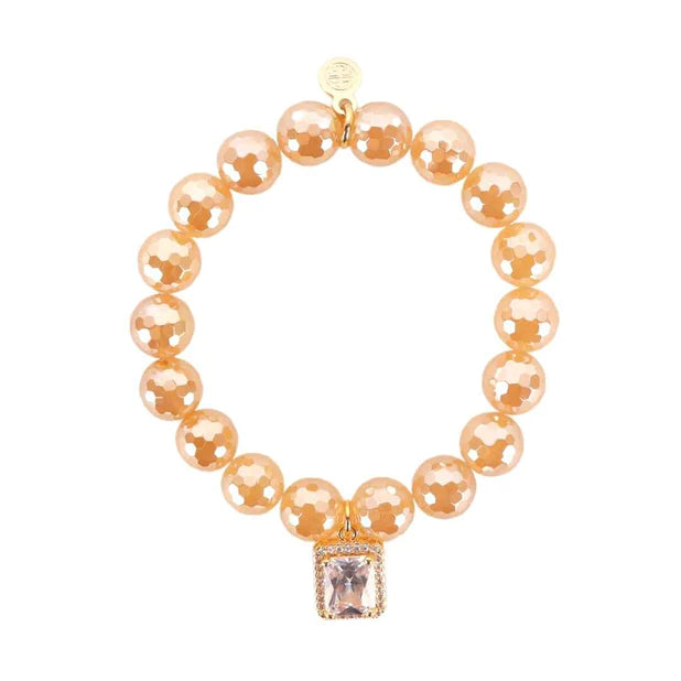 BuDhaGirl | Celeste Bracelet in Champagne Gold - preenteronline