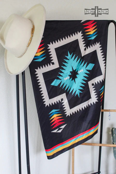 Quanah Wild Rag in Black - preenteronline