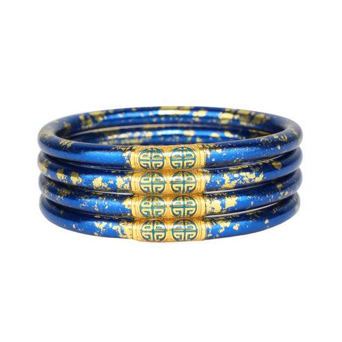 BuDhaGirl  | Set of 4 | Koi Saffir All Weather Bangles