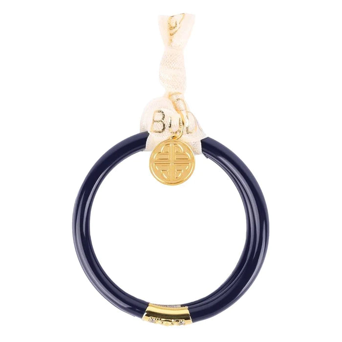 BuDhaGirl | Set of Three | Three Kings All Weather Bangles in Navy - preenteronline