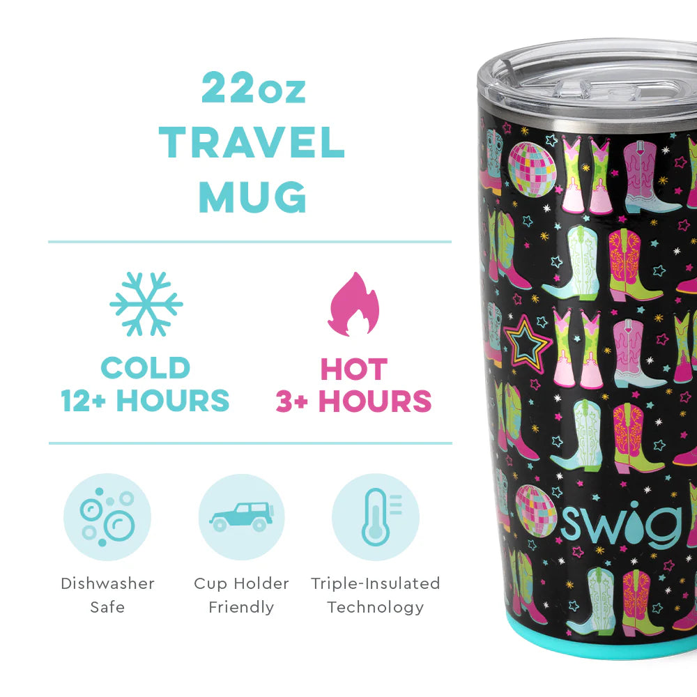 Swig | Disco Cowgirl Travel Mug in 22 oz