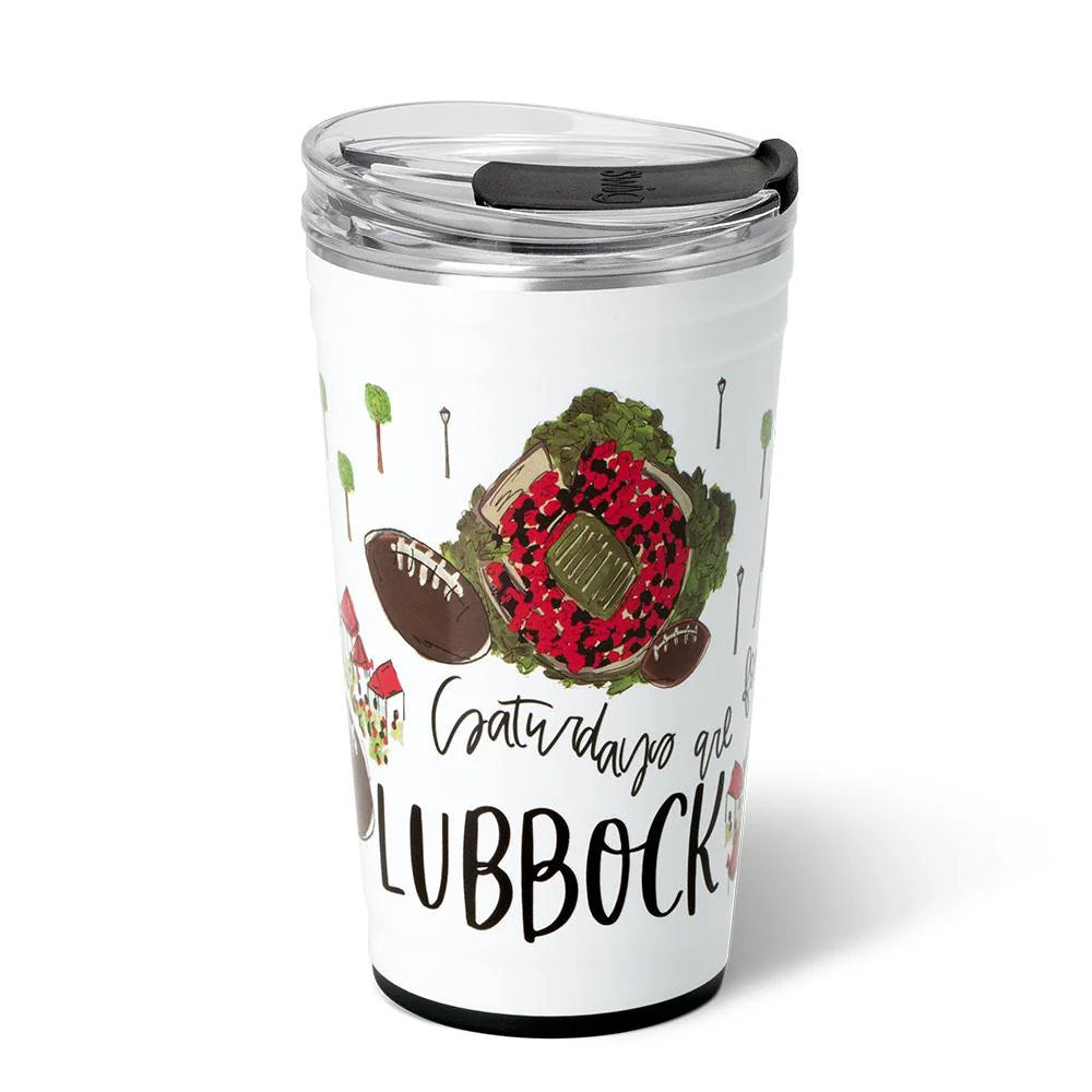 Swig | Saturdays in Lubbock Party Cup in 24oz