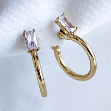 Kinsey Designs | Darra Mini Hoop Earrings in Gold - preenteronline