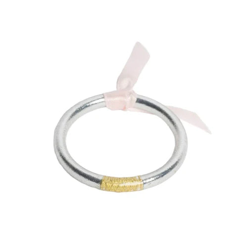 BuDhaGirl | All Season Bangle for Babies in Silver