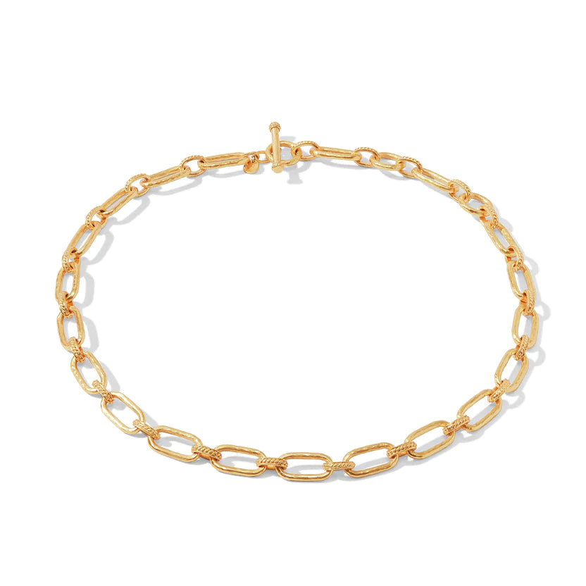 Julie Vos | Trieste Link Necklace in Gold - preenteronline