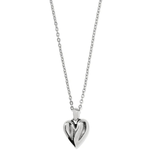 Brighton | Cascade Heart Petite Necklace in Silver and Gold Tone - preenteronline