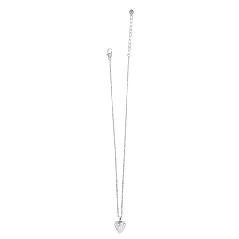 Brighton | Cascade Heart Petite Necklace in Silver and Gold Tone - preenteronline