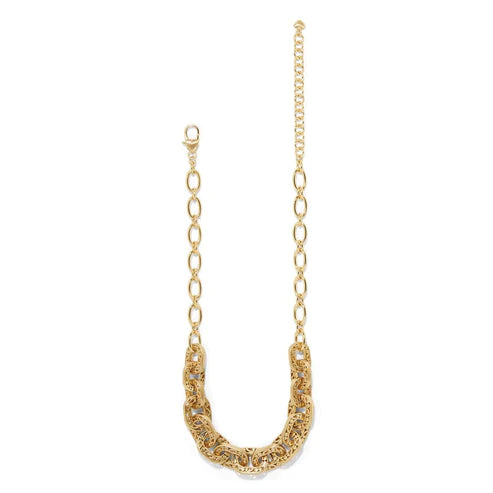 Brighton | Contempo Linx Necklace in Gold Tone - preenteronline