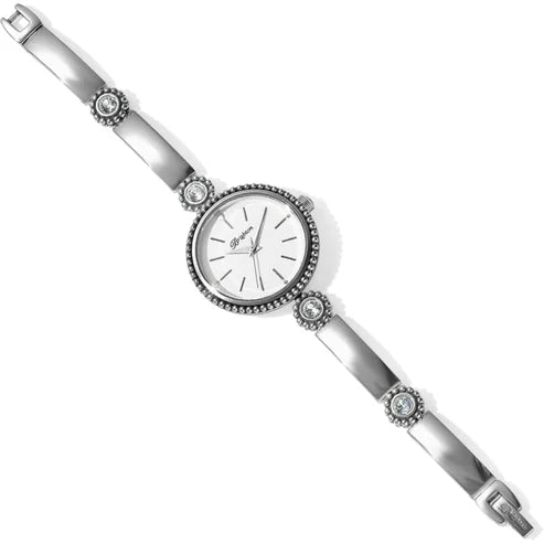 Brighton | Crystal City Watch in Silver Tone - preenteronline