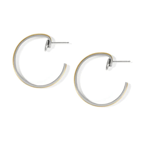 Brighton | Ferrara Entrata Small Hoop in Gold and Silver Tone - preenteronline