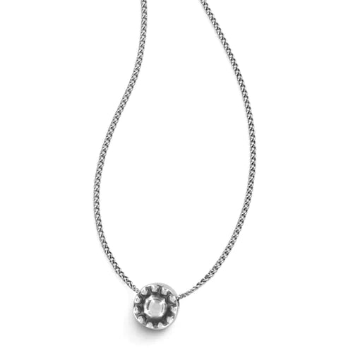 Brighton | Illumina Solitaire Necklace in Silver Tone - preenteronline