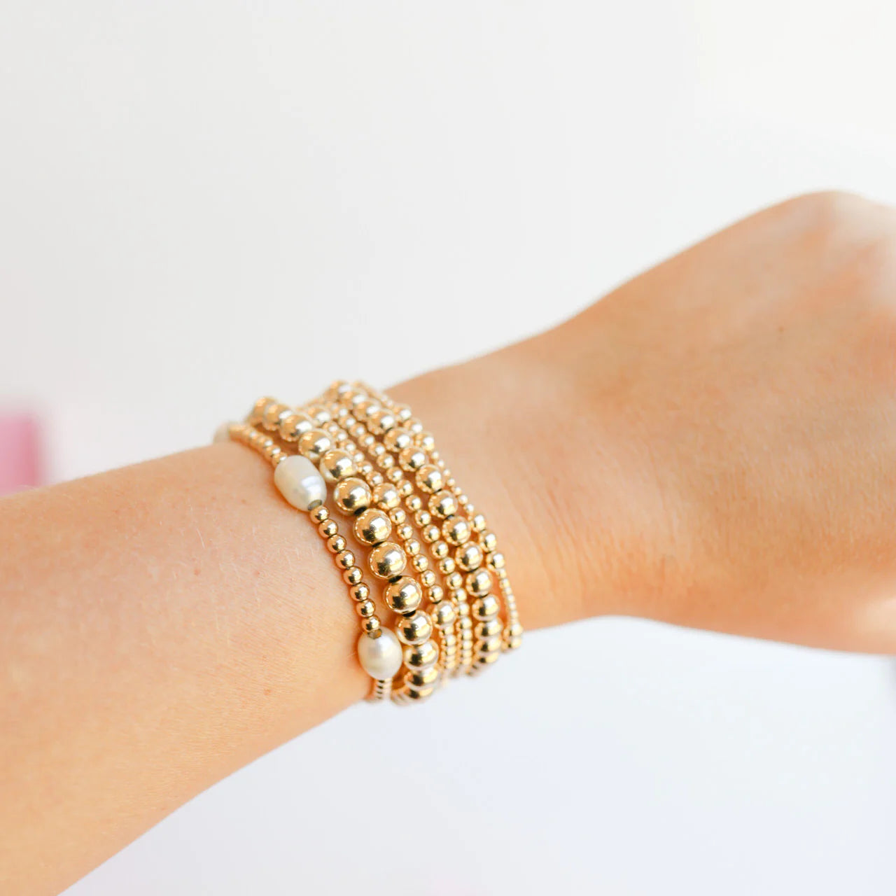 Beaded Blondes | ILY Gold Bracelet - preenteronline