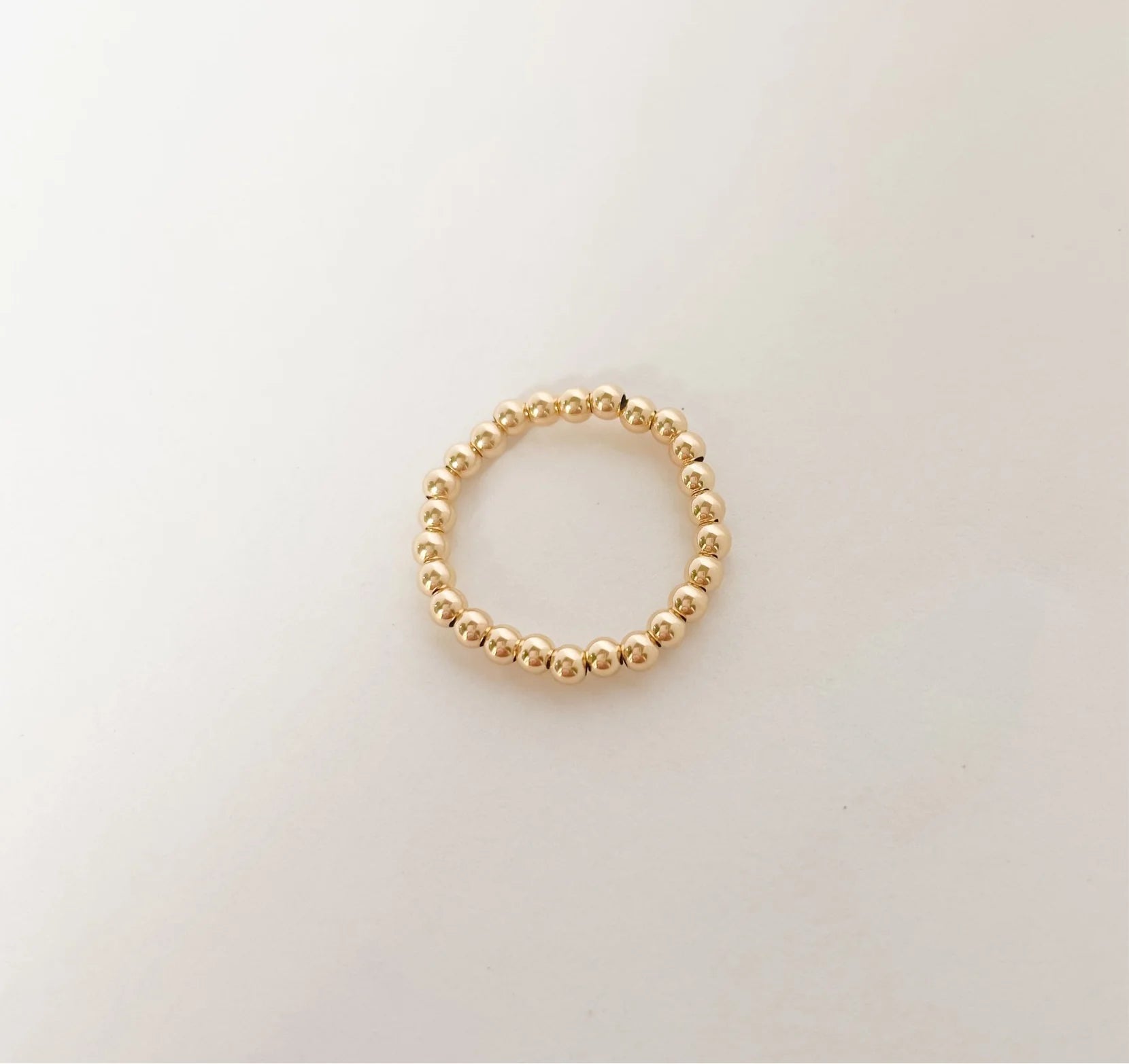 Beaded Blondes | Ella 2.5MM Beaded Band Ring - preenteronline