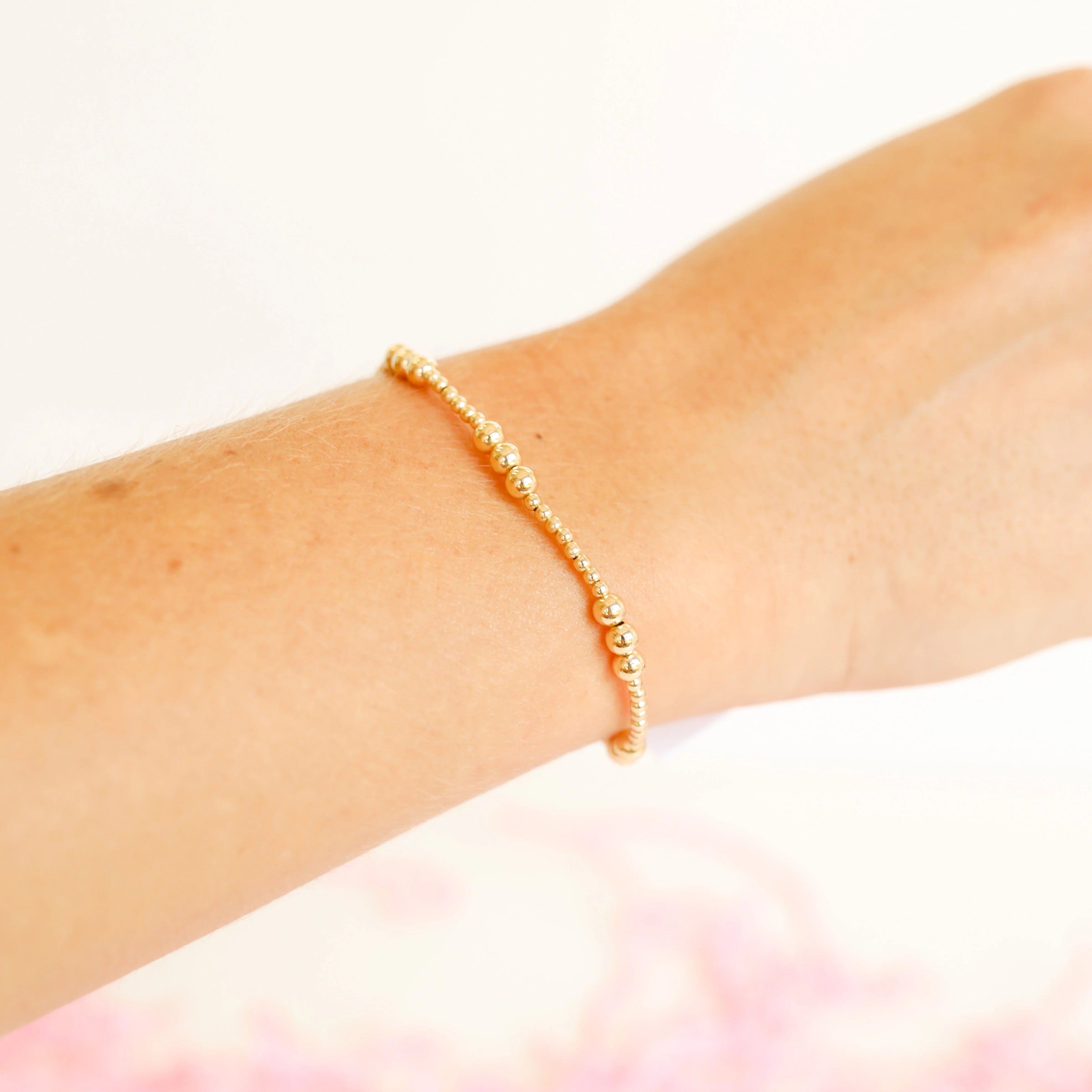 Beaded Blondes | ILY Gold Bracelet - preenteronline