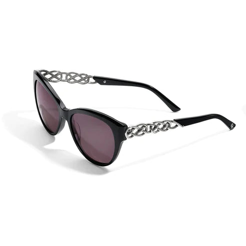 Brighton | Interlok Braid Sunglasses in Black - preenteronline