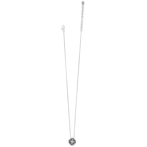 Brighton | Interlok Shine Necklace in Silver Tone - preenteronline