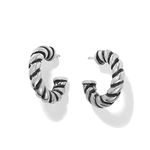 Brighton | Interlok Twist Small Post Hoop Earring - preenteronline