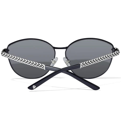 Brighton | Interlok Woven Sunglasses in Black - preenteronline