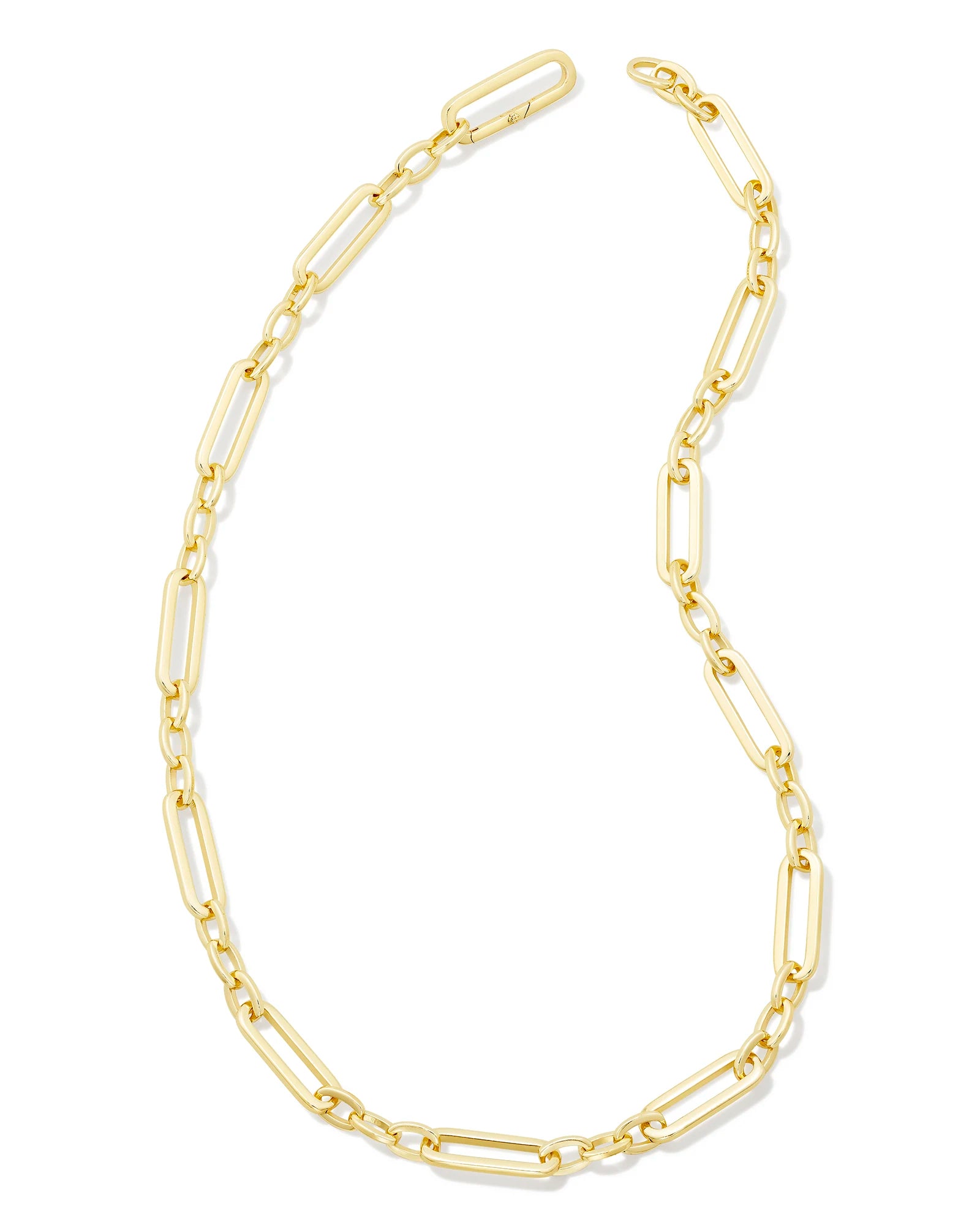 Kendra Scott | Heather Link and Chain Necklace in Gold - preenteronline