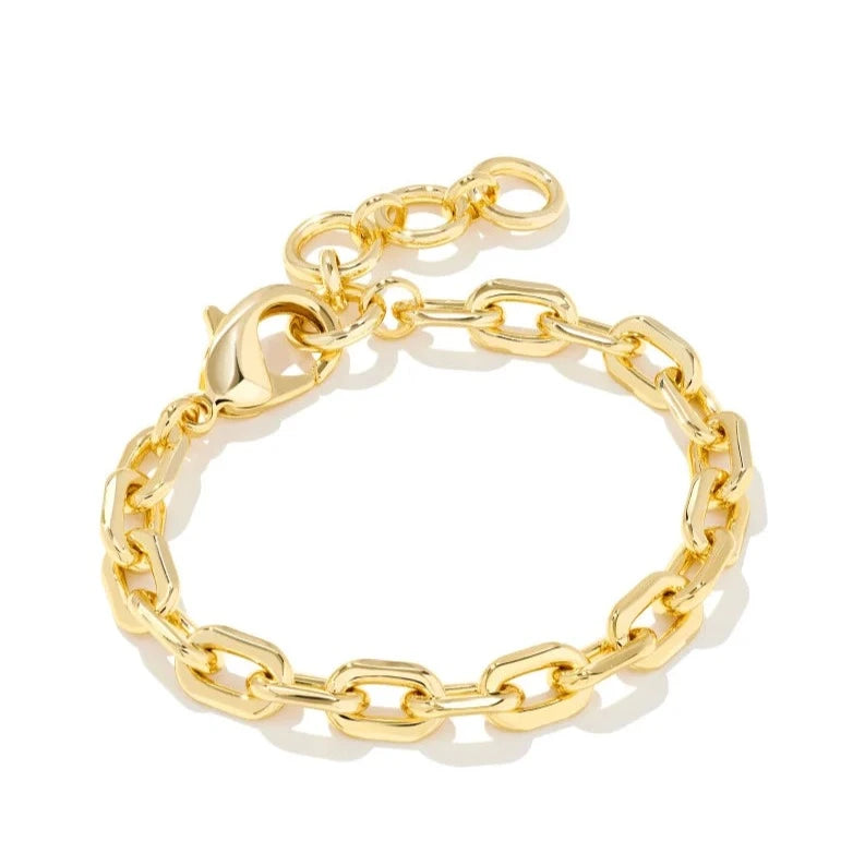 Kendra Scott | Korinne Gold Chain Bracelet - preenteronline