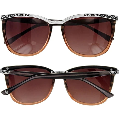 Brighton | La Scala Fade Sunglasses in Brown - preenteronline