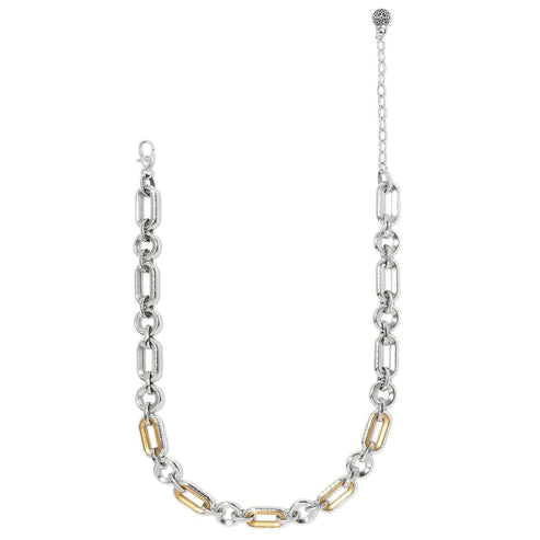 Brighton | Medici Link Two Tone Necklace - preenteronline