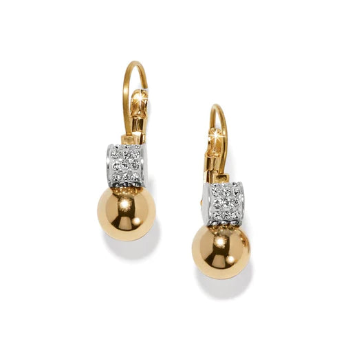 Brighton | Meridian Petite Leverback Earrings in Gold Tone - preenteronline