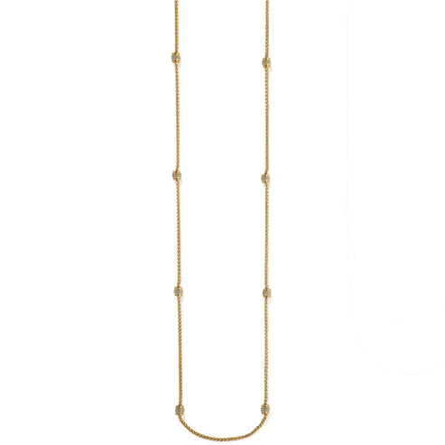 Brighton | Meridian Petite Long Necklace in Gold Tone - preenteronline