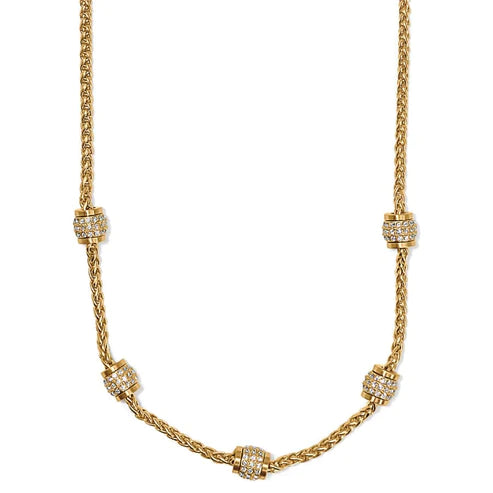 Brighton | Meridian Petite Short Necklace in Gold Tone - preenteronline