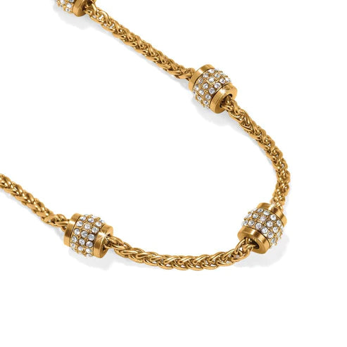 Brighton | Meridian Petite Short Necklace in Gold Tone - preenteronline