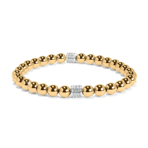 Brighton | Meridian Petite Stretch Bracelet in Gold Tone - preenteronline