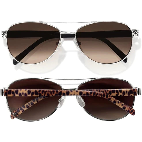 Brighton | Sugar Shack Sunglasses In Leopard Print - preenteronline