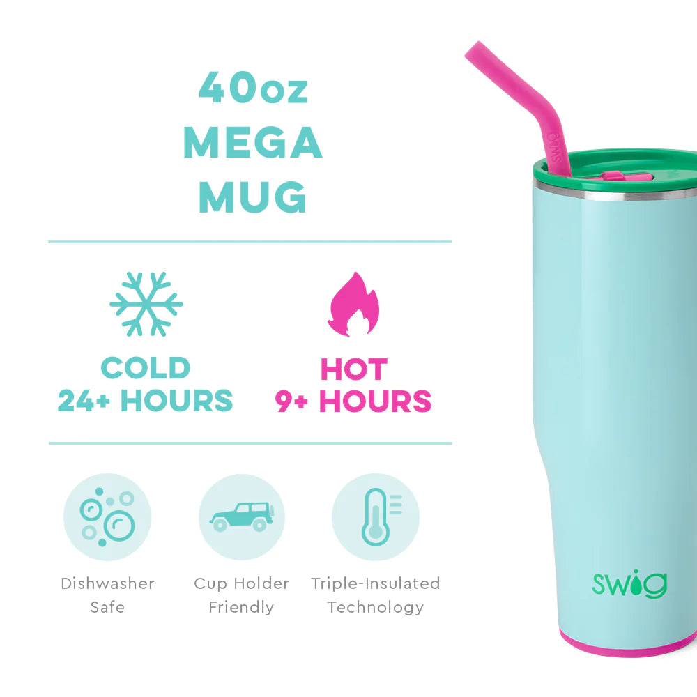 Swig | Prep Rally Mega Mug in 40 oz - preenteronline