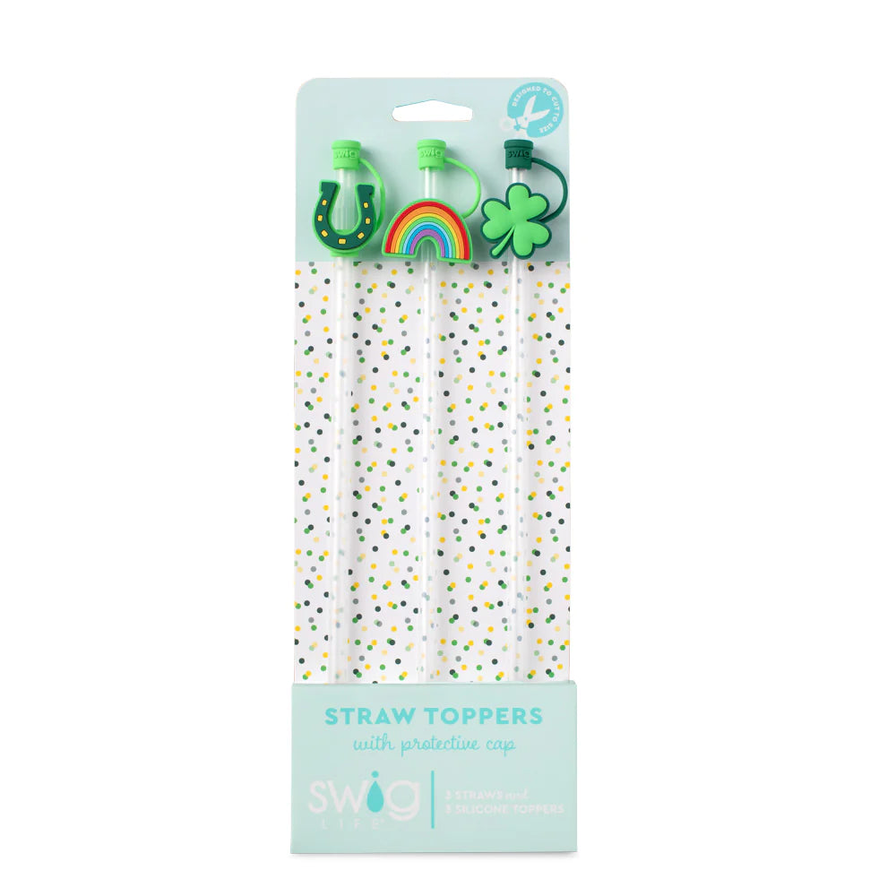 Swig | St. Patrick's Day Straw Topper Set - preenteronline