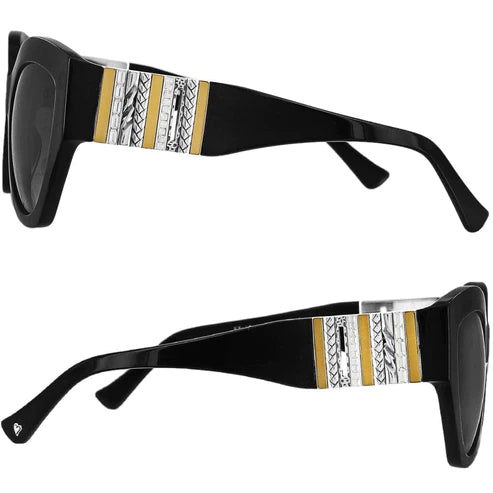 Brighton | Tapestry Sunglasses in Black Multi - preenteronline