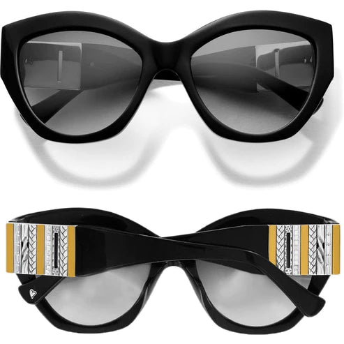 Brighton | Tapestry Sunglasses in Black Multi - preenteronline