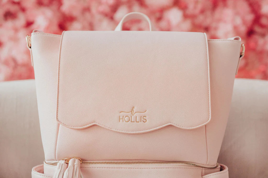 Hollis | Diaper Bag in Blush - preenteronline