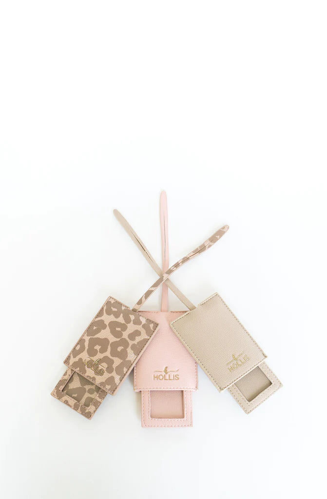 Hollis | Luggage Tag in Nude - preenteronline